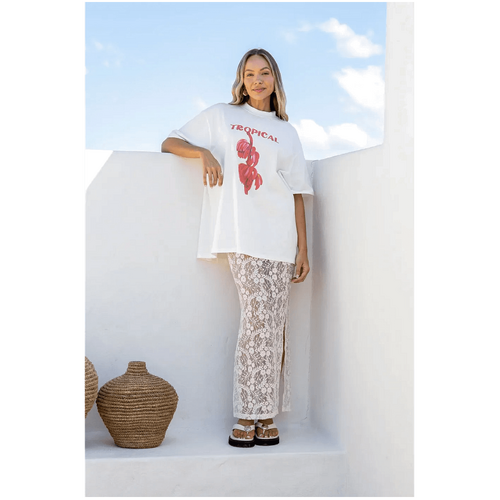 Peach &amp; Parla Tropical Tee