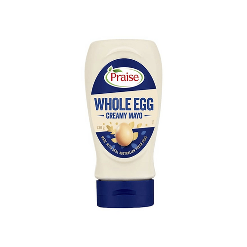 Praise Mayonnaise Whole Egg Squeeze 230 Gram