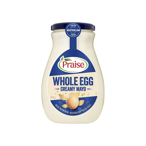 Praise Whole Egg Mayonnaise Whole Egg 670 Gram