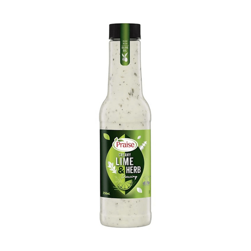 Praise Creamy Lime &amp; Herb Dressing 250 ml