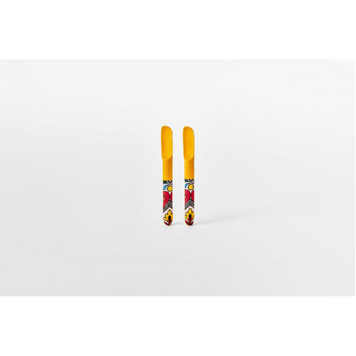 Taco Spoons 2 Pack (Yellow)