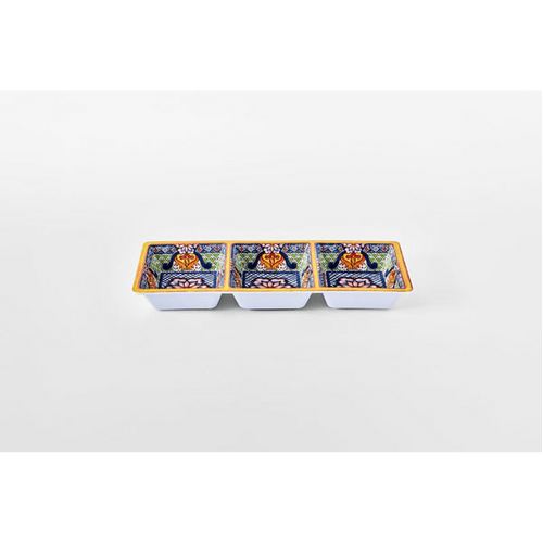 3 Section Taco Tray (Yellow)