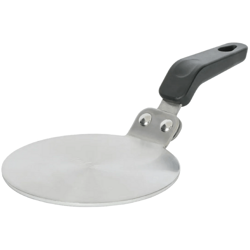 Leaf &amp; Bean Piazza Stainless Steel Stovetop Induction Plate Sliver &amp; Black
