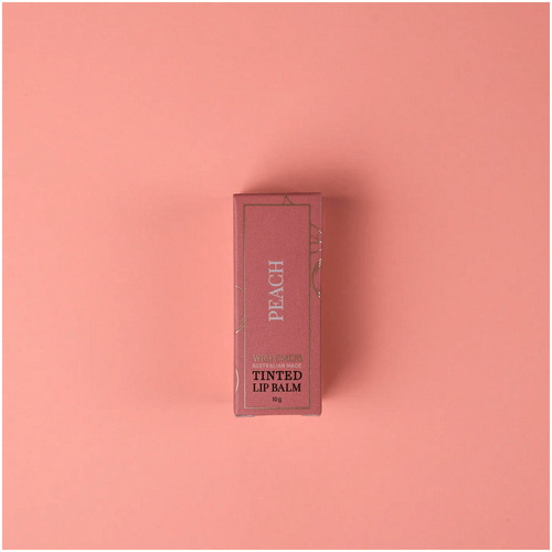 Wild Emery Peach Tinted Lip Balm