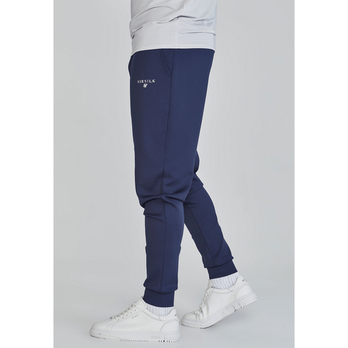Navy Essentials Poly Track Pants