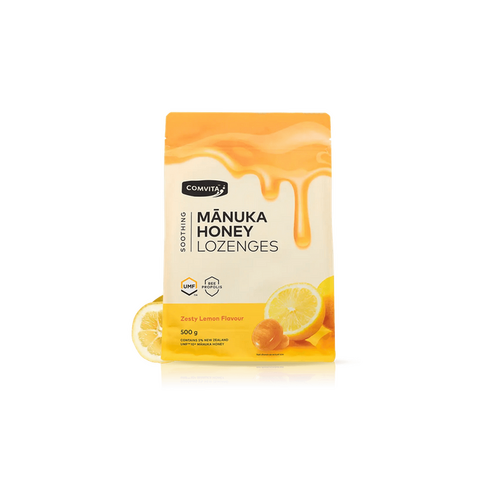 Manuka Honey Lozenges with Propolis (Lemon and Honey)