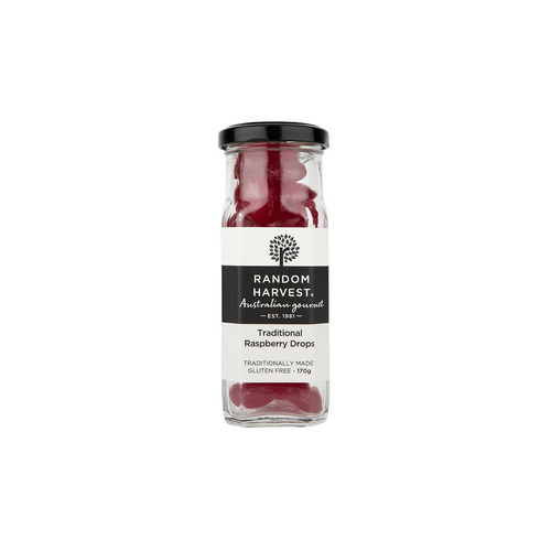 Random Harvest Traditional Raspberry Drops 170g