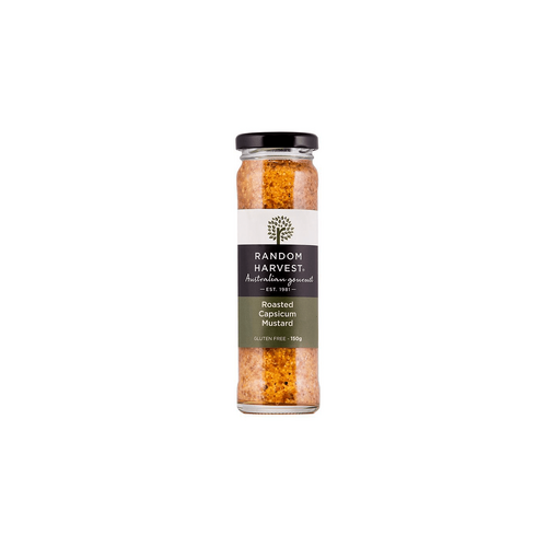 Random Harvest Roasted Capsicum Mustard 150g