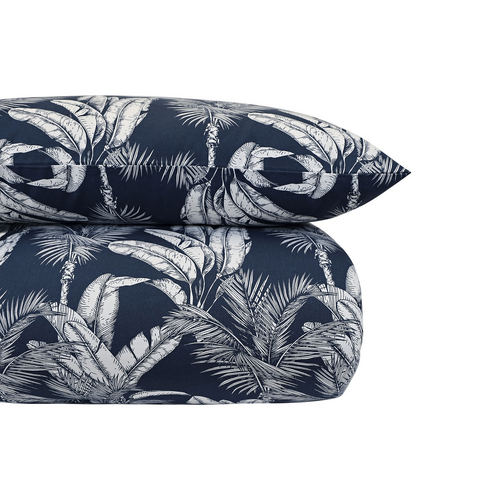 Affiniti Living Zanzibar Sunwashed Comforter Set - Navy - Odyssey