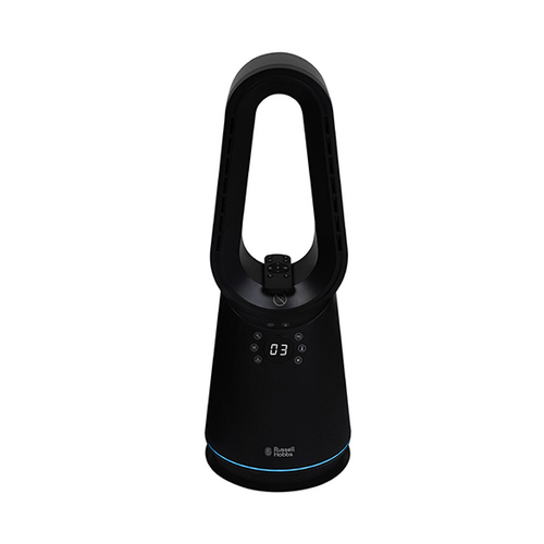 Russel Hobbs Bladeless Fan And Heater - Black