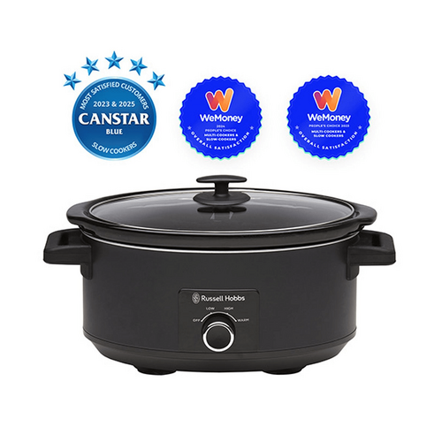 Russel Hobbs 7L Slow Cooker - Matte Black