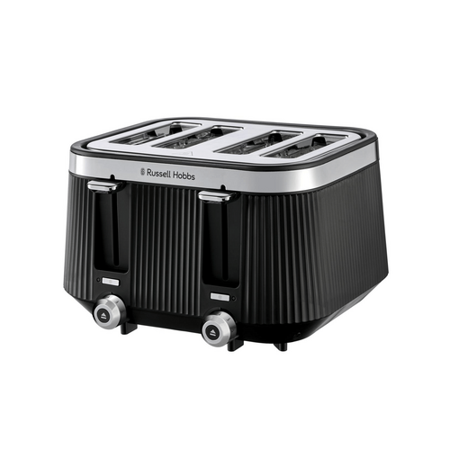 Russel Hobbs Bront 4 Slice Toaster - Black