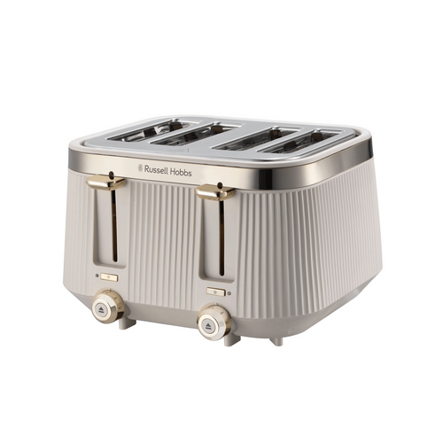 Russel Hobbs Bront 4 Slice Toaster - Stone
