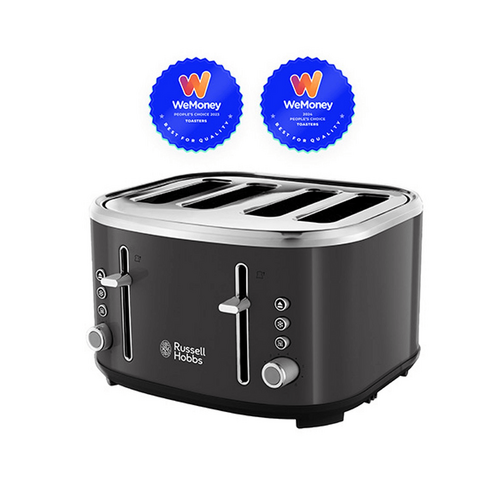 Russel Hobbs Legacy 4 Slice Toaster - Charcoal