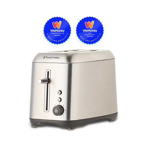 Russel Hobbs Carlton 2 Slice Toaster - Brushed
