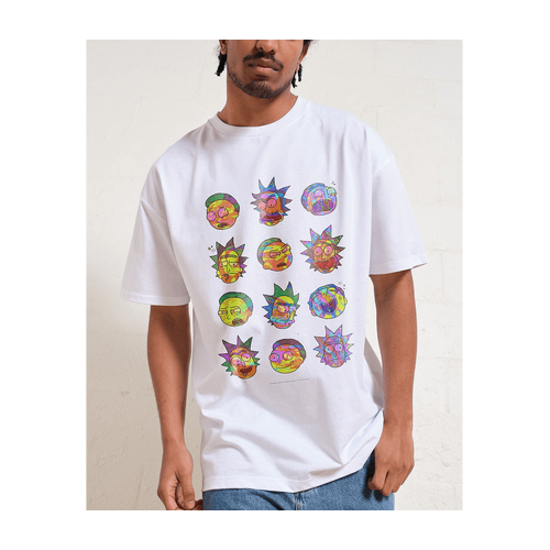 Rick and Morty Many Faces T-Shirt