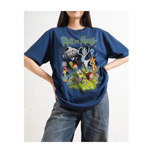 Rick and Morty Vintage T-Shirt