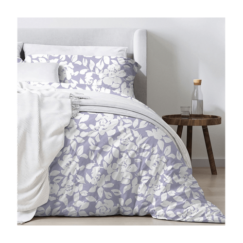 Affiniti Living Thermal Flannel Sloane Lavender Printed QCS -Odyssey