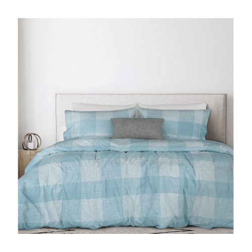 Affiniti Living Thermal Flannel Cornwall Sky Printed QCS - Odyssey