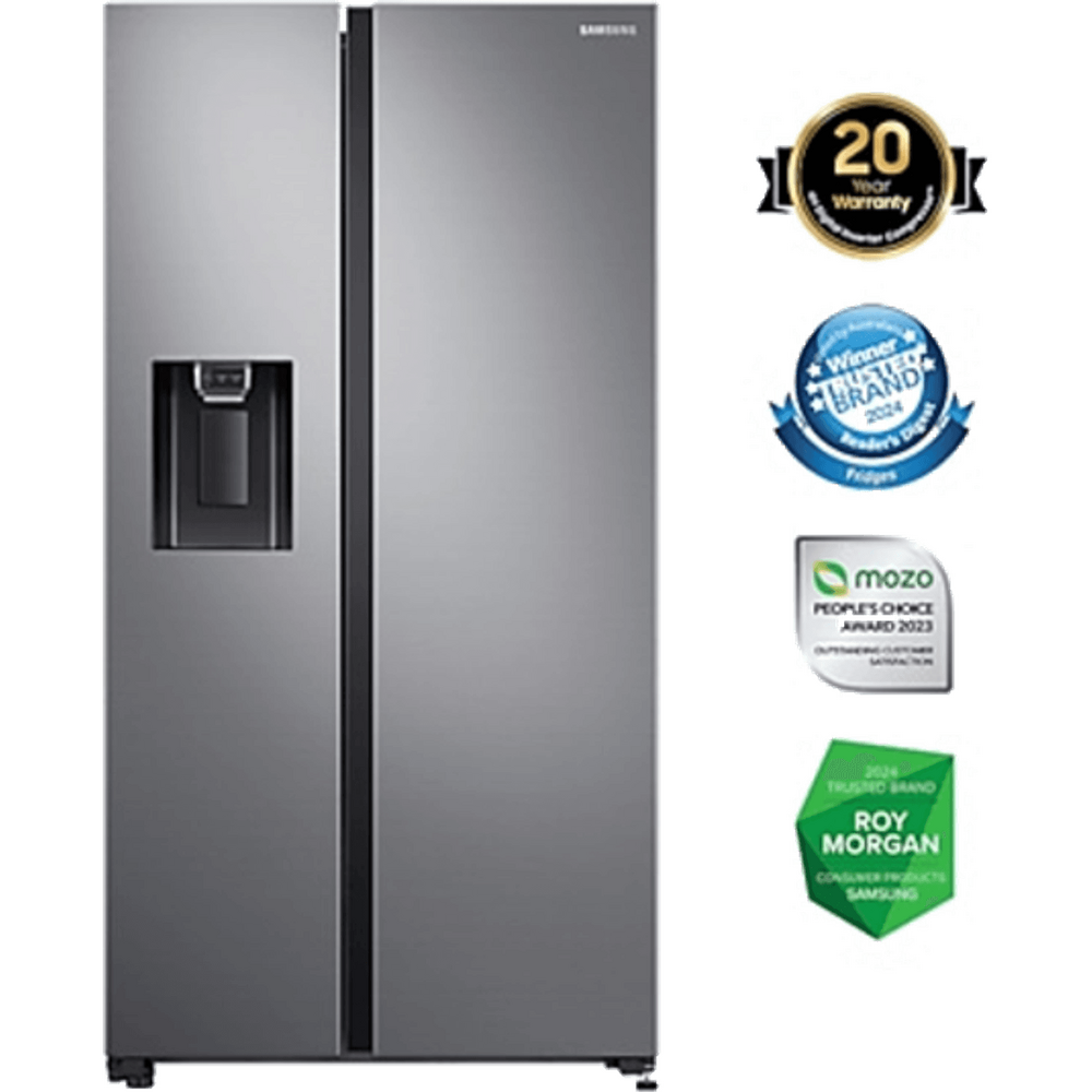 635L Side by Side Refrigerator with Auto Ice Maker and Metal Cooling - SRS674DLS