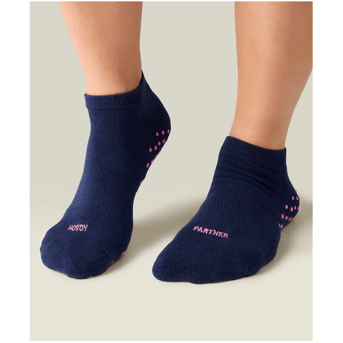 MoveActive Low Rise Grip Socks - Howdy Partner Ink