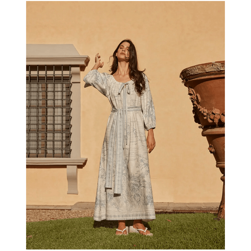 Amelius Fresco Linen Maxi Dress
