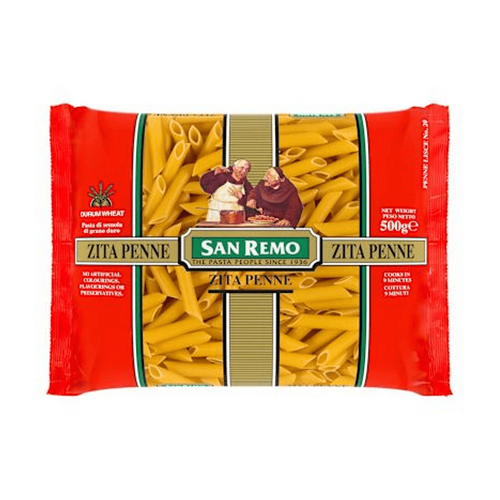 San Remo Short Pasta #20 Zita Penne 500g