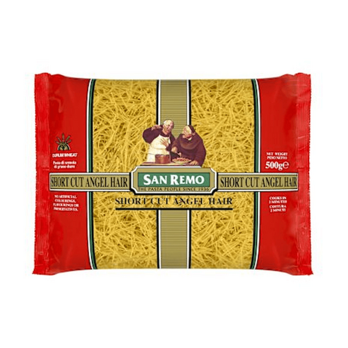 San Remo Short Pasta #141 Short Cut Angel Hair 500g