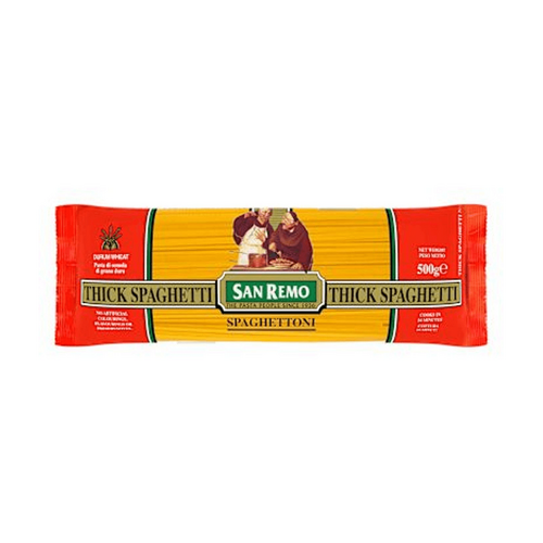 San Remo Long Pasta #8 Thick Spaghetti 500g