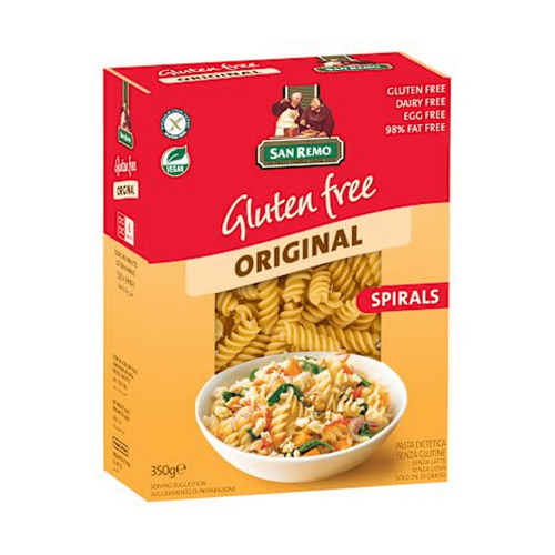San Remo Gluten Free Dry Pasta Spirals 350g