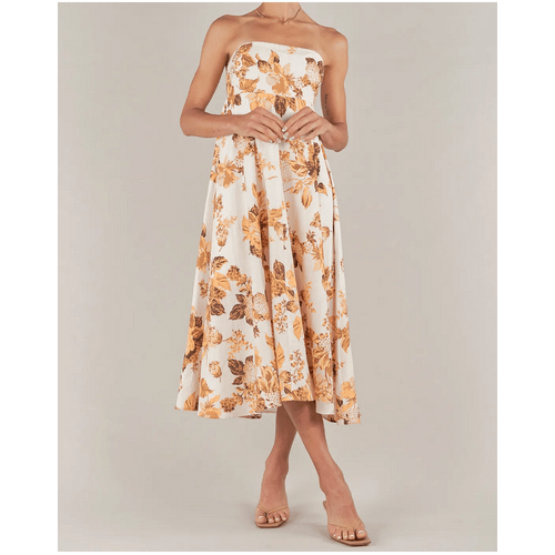 Amelius Saint Lucia Linen Maxi Dress
