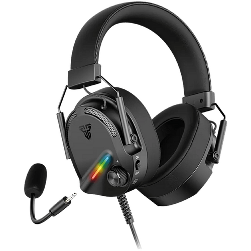 Fantech HG26 PC Headset USB Connector with Microphone 7.1 Surround Sound RGB Light Gaming Headphone
