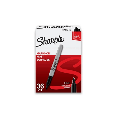 Sharpie Perm Mrk Fine Blk B