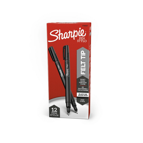 Sharpie Fineliner Pen Blk B