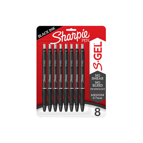 Sharpie RetrPen 0.7 Black Pk8