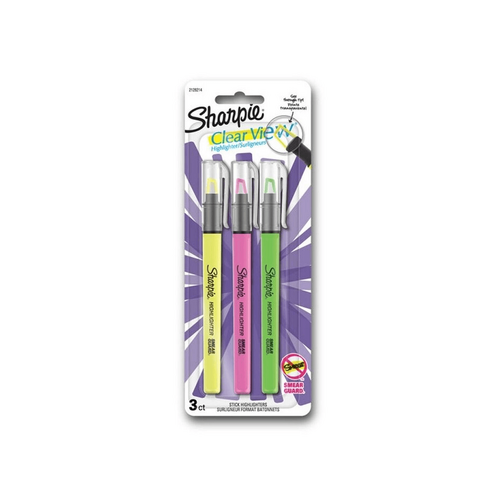 Sharpie C/V Hiltr Stk Ast Pk3 B