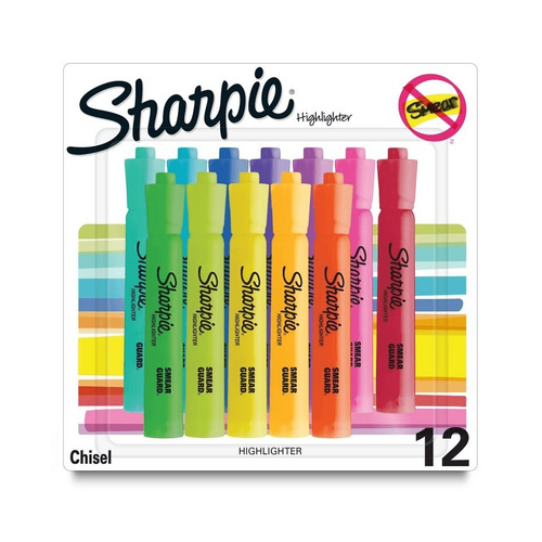 Sharpie Hiltr Tank Ast Pk12 B