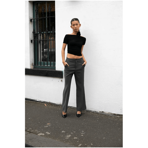 Style Addict Lydia Trousers - Grey