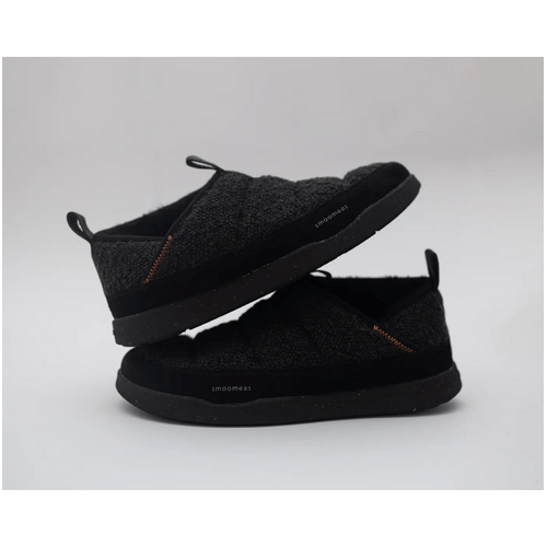 Smoomees Signature Boucle Slipper Black