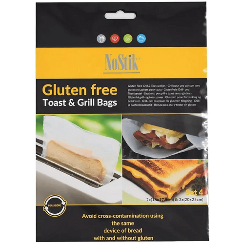 Nostik Gluten-Free Grill &amp; Toast Bag set of 4
