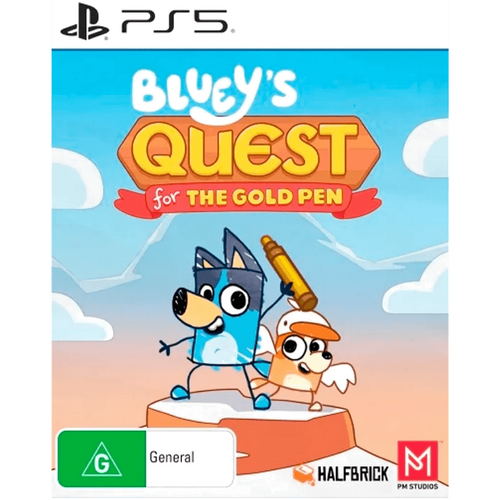 5star Playstation 5 Blueys Quest for the Gold Pen