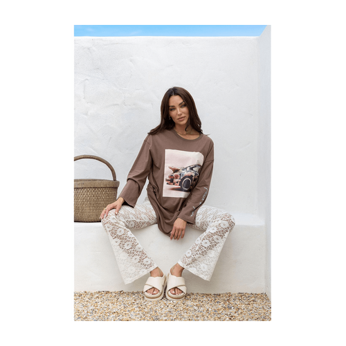 PARLA` long-sleeved tee