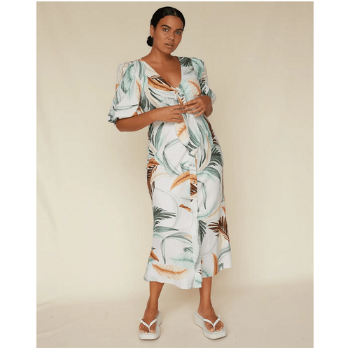 Amelius La Isla Linen Cocktail Dress