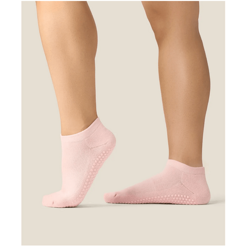 MoveActive Low Rise Grip Socks - Sweet Pink