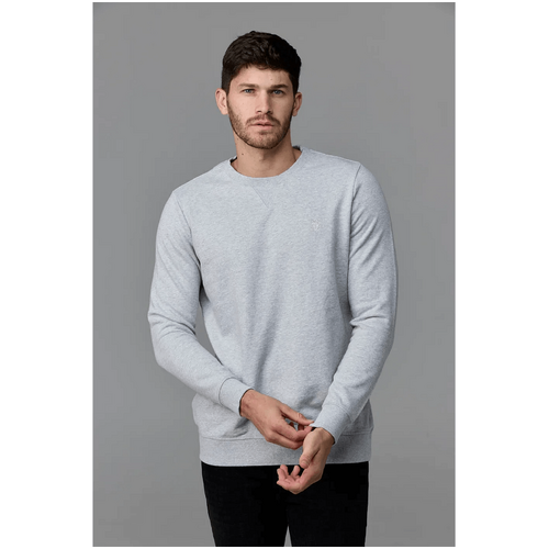 Society Of Wolves Crew Neck Fleece Grey