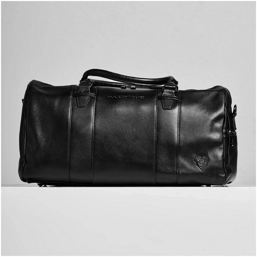 Society Of Wolves Leather Overnight Bag