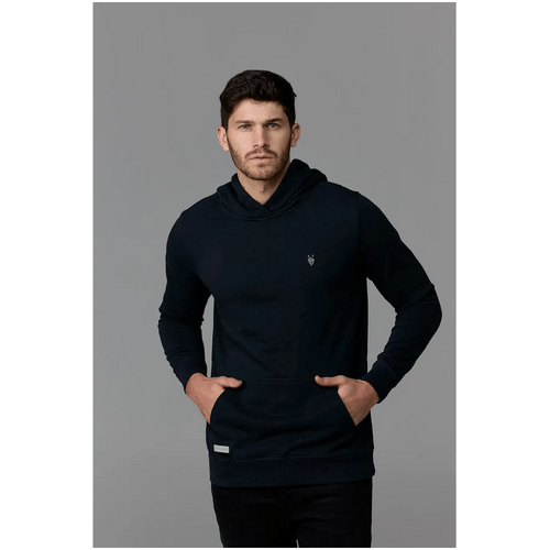 Society Of Wolves Hooded Fleece Navy