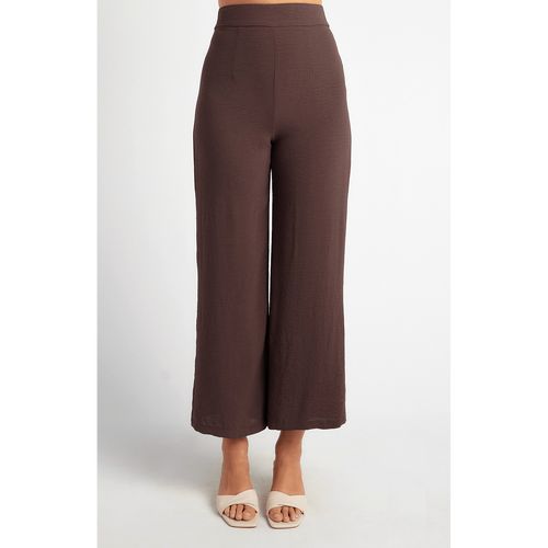 Textured Wide Leg Pants (SPA362A)