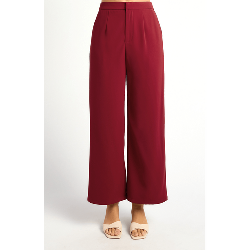 Straight Leg High Waisted Pants (SPA514A)