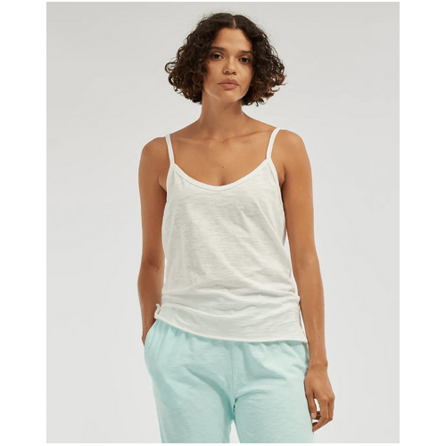 Amelius Lise Raw Hem Singlet - White